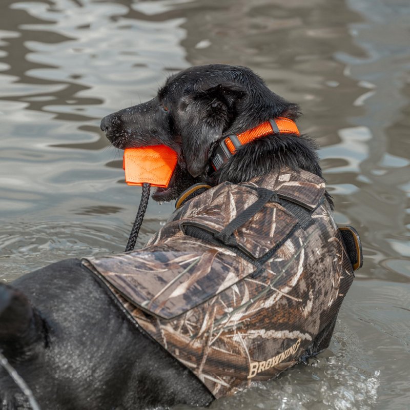 Browning Pet Vest, 5mm, Handle, Neoprene Vest 5mm Handle Large, Realtree MAX-5 (5mm), Large US