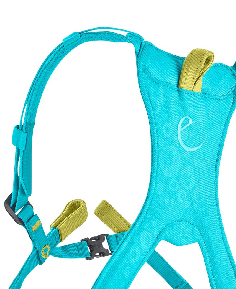 EDELRID Fraggle III Kid's Full Body Climbing Harness - Icemint 2X-Small