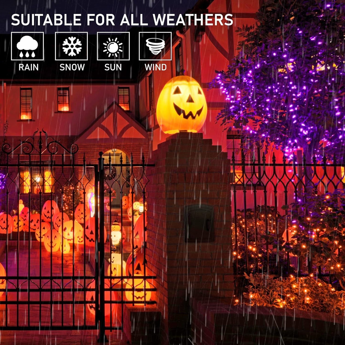 500 LED Christmas String Lights - 164 FT Waterproof RGB Fairy Lights with Remote & Timer for Indoor/Outdoor Holiday Decor