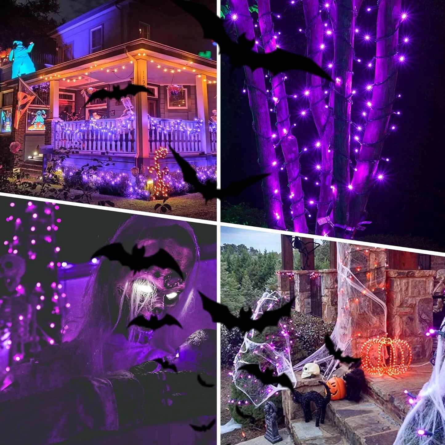 500 LED Christmas String Lights - 164 FT Waterproof RGB Fairy Lights with Remote & Timer for Indoor/Outdoor Holiday Decor