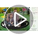 48 Inch Tree Swing - Large Saucer Flying Swing for Backyard