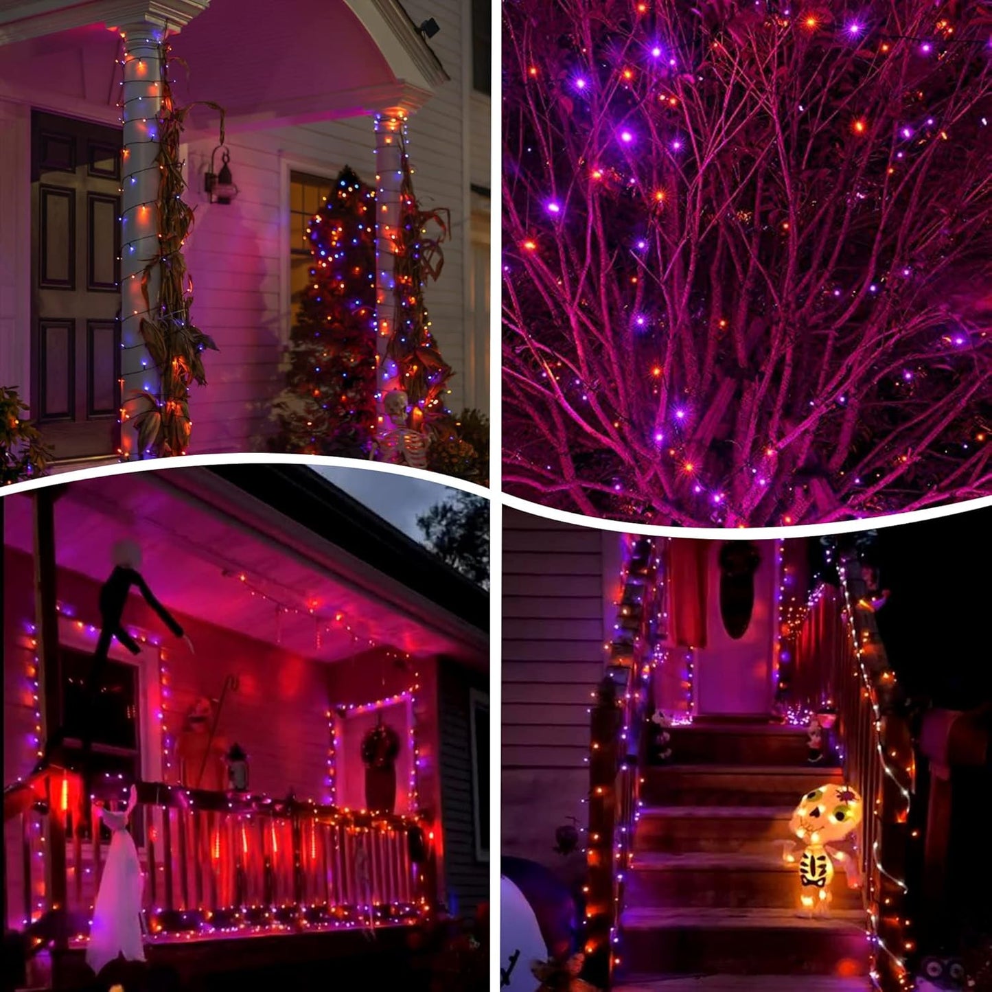 500 LED Christmas String Lights - 164 FT Waterproof RGB Fairy Lights with Remote & Timer for Indoor/Outdoor Holiday Decor