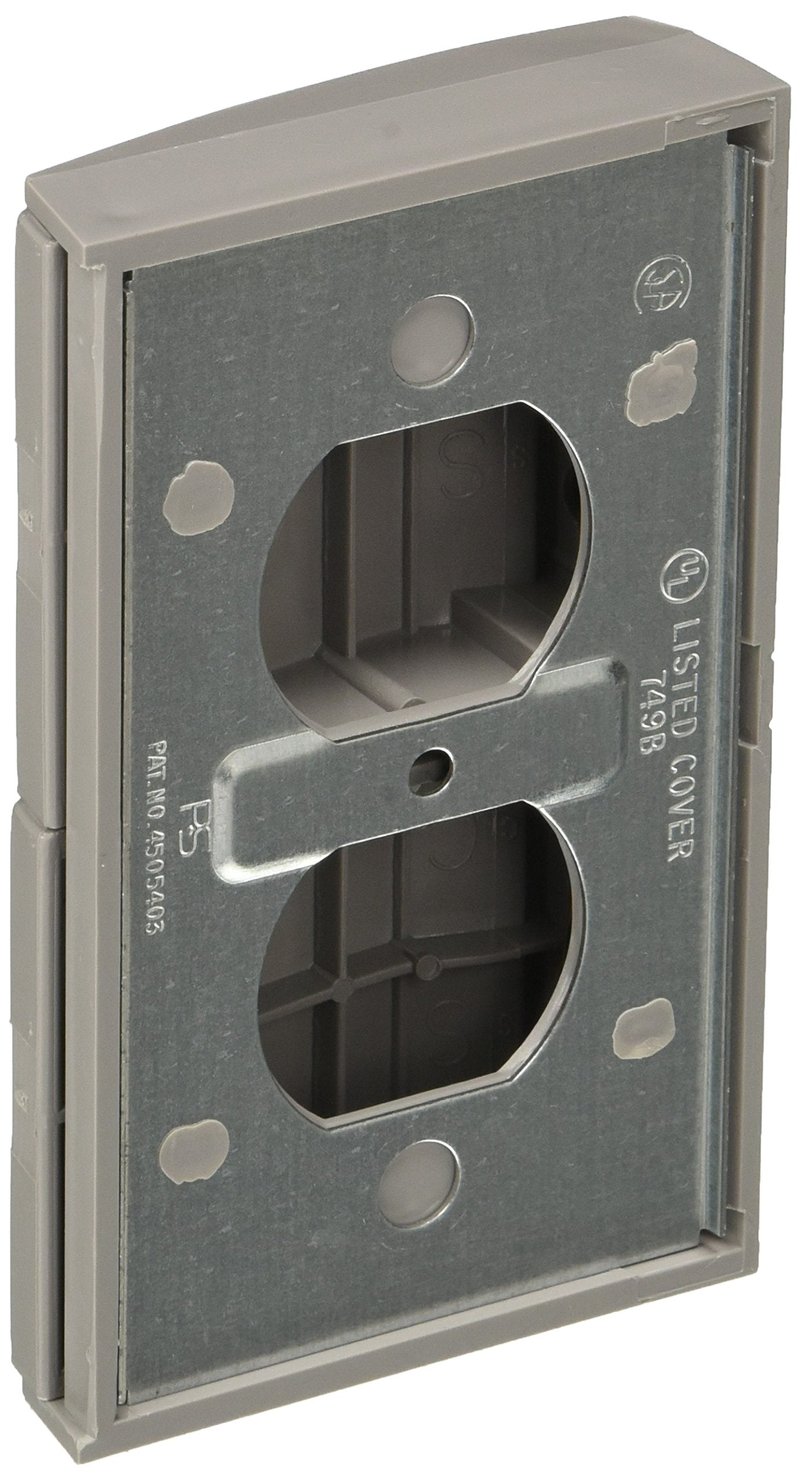 VALTERRA Diamond Group 3780SC Gray Standard Receptacle Cover