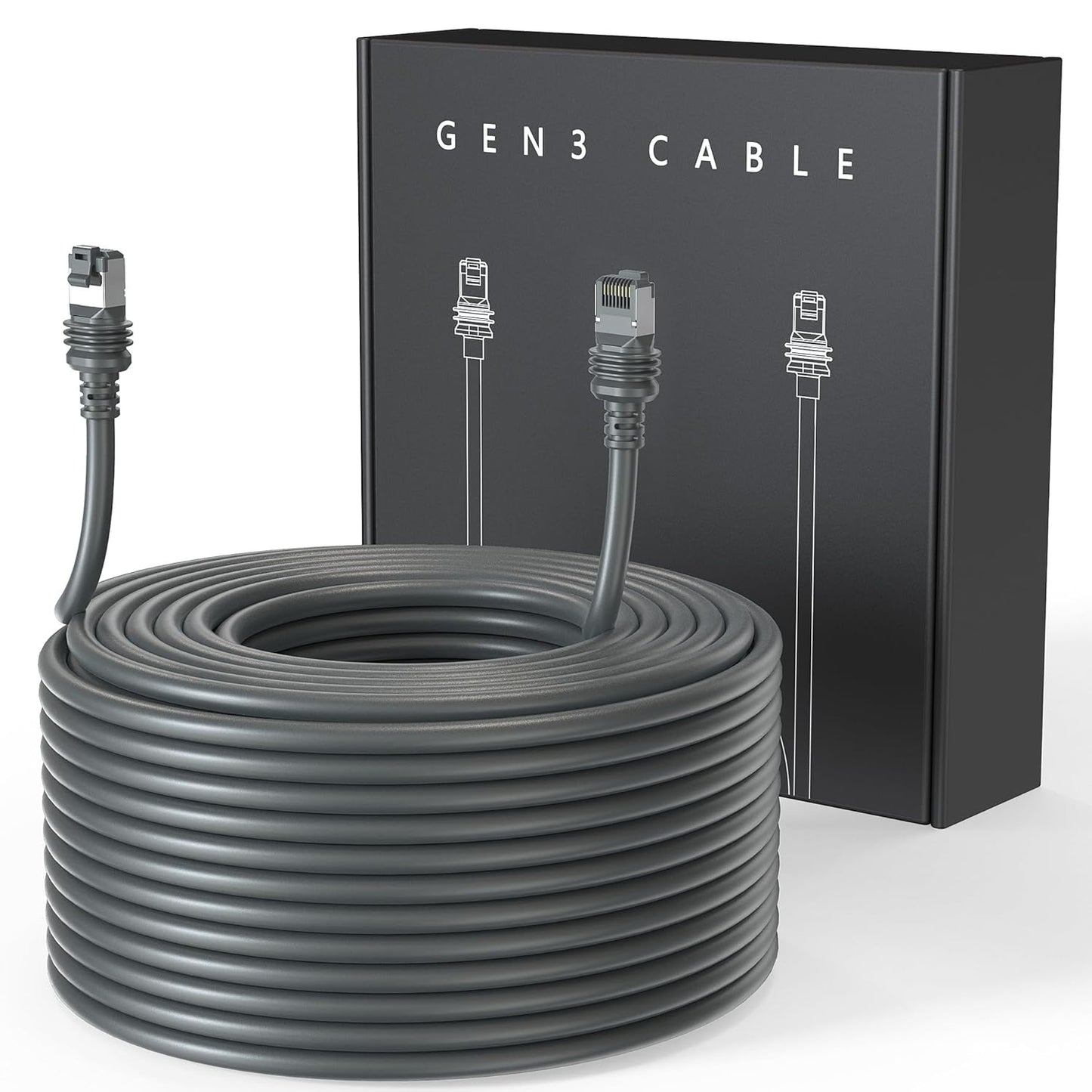 75FT Starlink Gen 3 Waterproof Extension Cable - Replacement for Standard Model