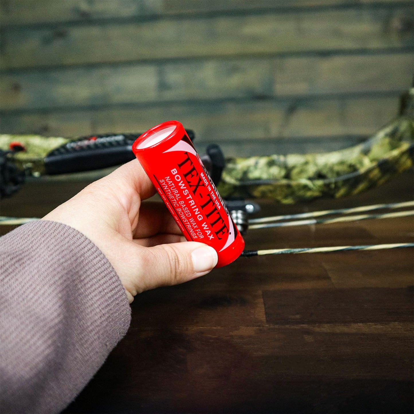 Bohning 1306 Tex-Tite Bowstring Wax 1oz, Clear