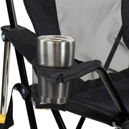 GCI Outdoor Comfort Pro Rocker Camping Chair - Portable Folding Rocking Chair with Durable Armrests & Drink Holder | USC Trojans