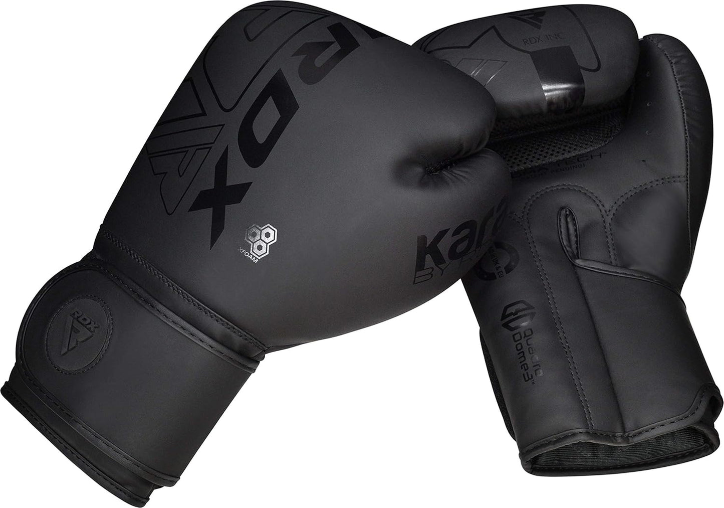 RDX Boxing Gloves - Pro Training & Sparring | Maya Hide Leather for MMA & Kickboxing - Ventilated Palm, 8-18 Oz