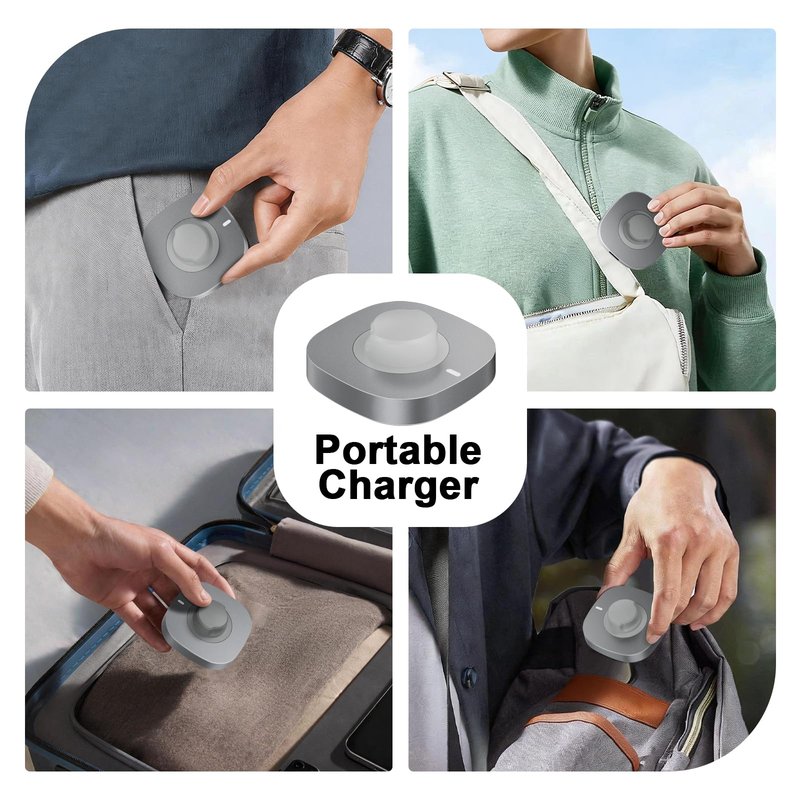 Vigamen Charger Compatible with Aura-Ring Gen 3-Size 8,Fast Safe Charging Dock with USB-C Cable for Smart Ring