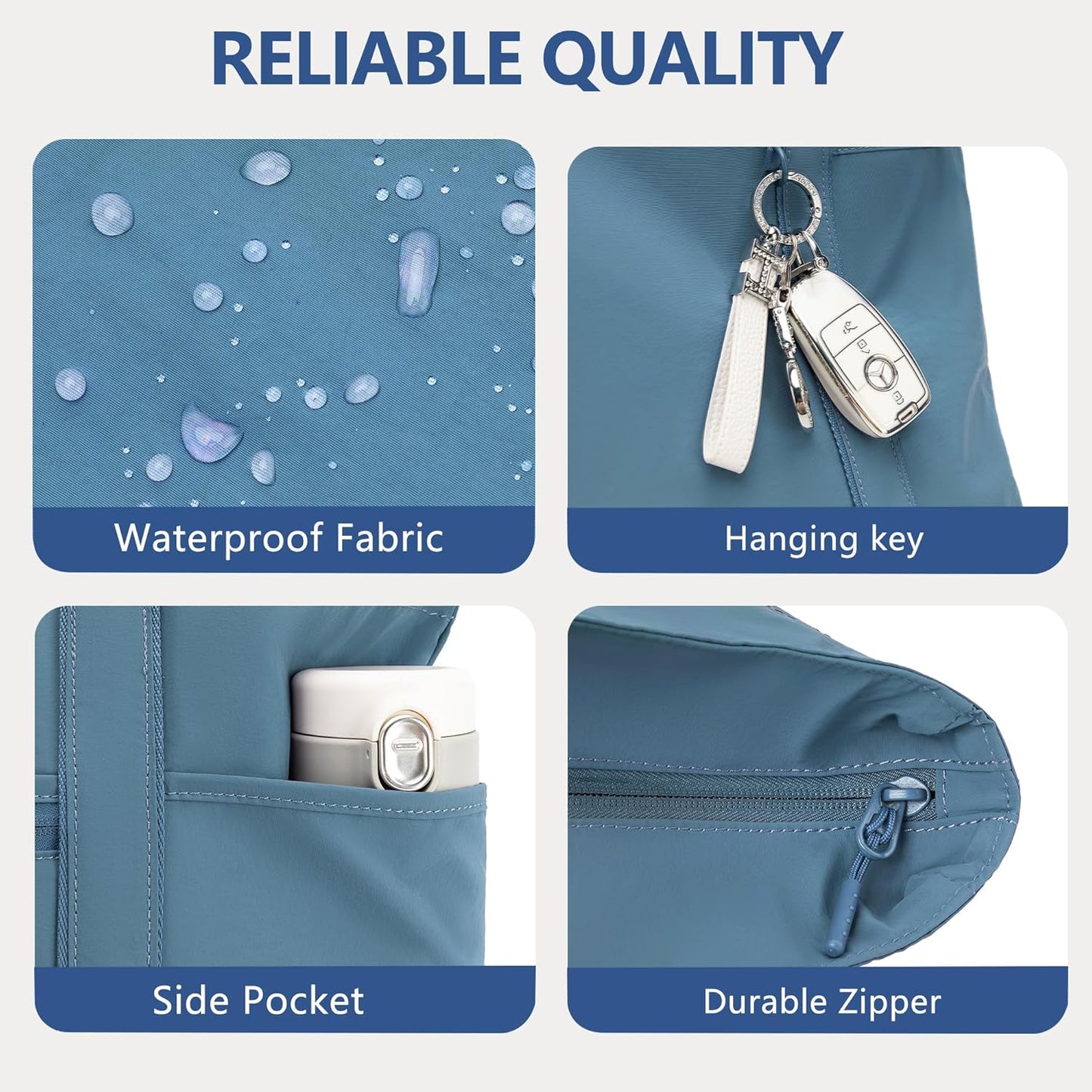 Skiennix Tote Bag for Women - Large Handbag with Laptop Compartment | Ideal for Travel & Work