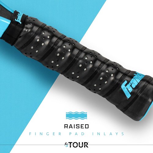 Franklin Sports Pro Pickleball Paddles - FS Tour Series Raw Carbon Fiber T700 - USA Approved | Unibody Design - Gray, Blue & Pink Options