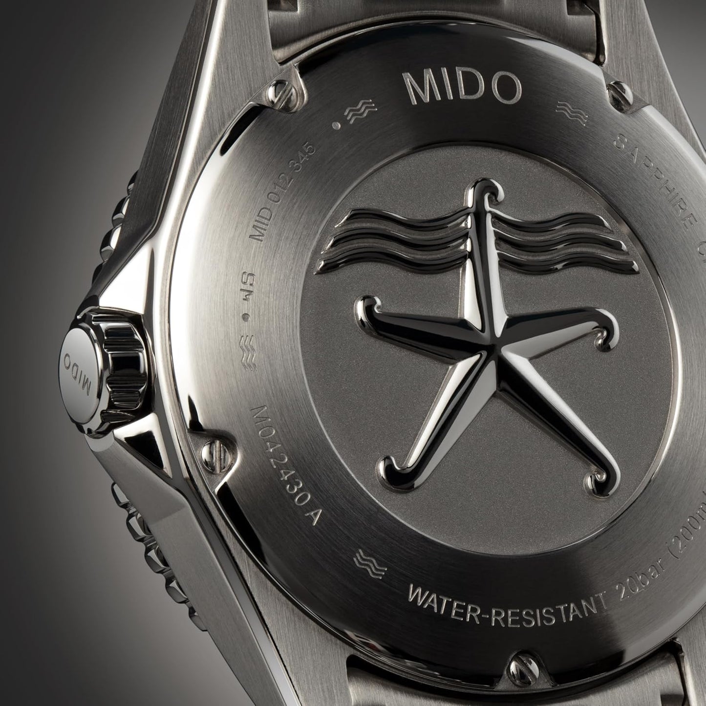 MIDO Ocean Star 200C - Swiss Automatic Diving Watch for Men - 42.5mm Stainless Steel Case | Rotating Ceramic Bezel