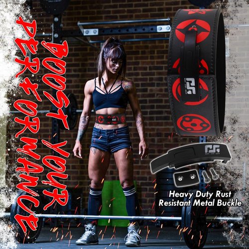 Generic Anime Weightlifting Belt - Durable Leather Belt for Back Support during Powerlifting, Squats and Deadlifts - XL, Kakashi Hatake