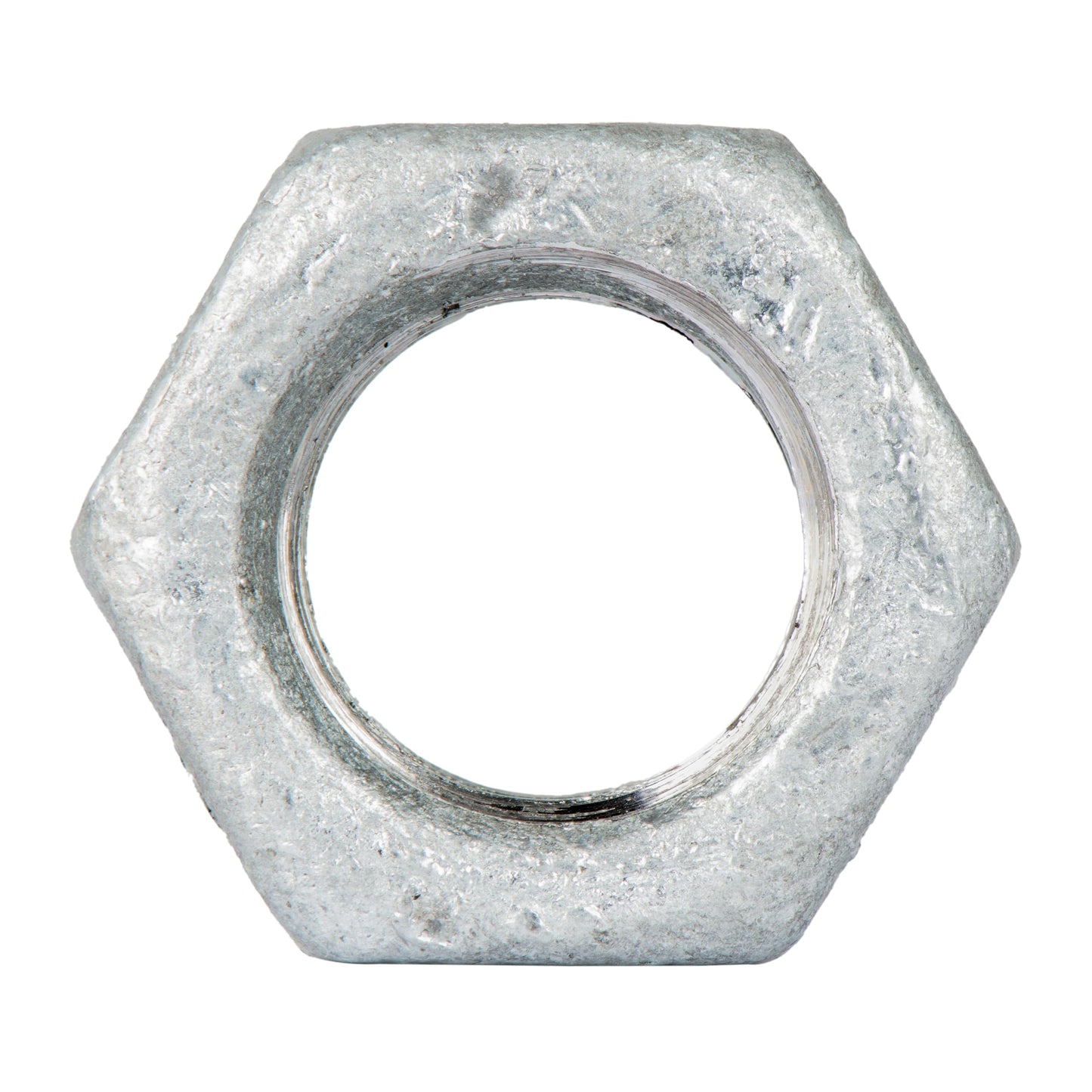 1/2"-13 (25 Pack) Galvanized Grade 2 Hex Nuts, Coarse Thread, Hot Dip Galvanized, Industrial/Commercial Grade ASME B18.2.2 by Makers Bolt