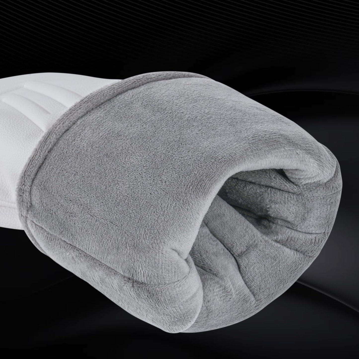 Craftsman Golf Minimal Design 3D Embossed No. White #1 Golf Club Headcover Cover for Driver Fits up to 460cc Heads