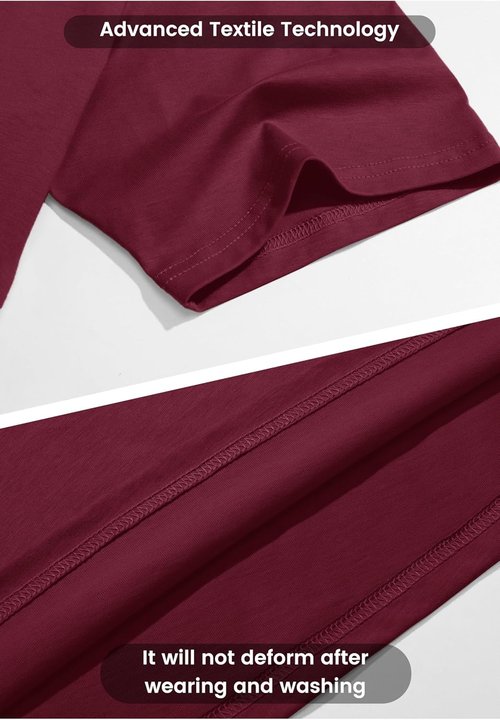 MAGNIVIT Men's Cotton Pocket Tee Shirts Soft Crew Neck Solid Color T Shirt Casual Short Sleeve Summer Basic Tops