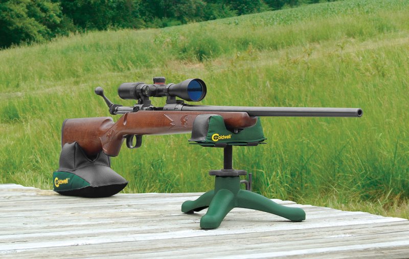Caldwell The Rock Jr. with Durable Construction and Elevation Adjustments for Range, Sight In and Precision Shooting