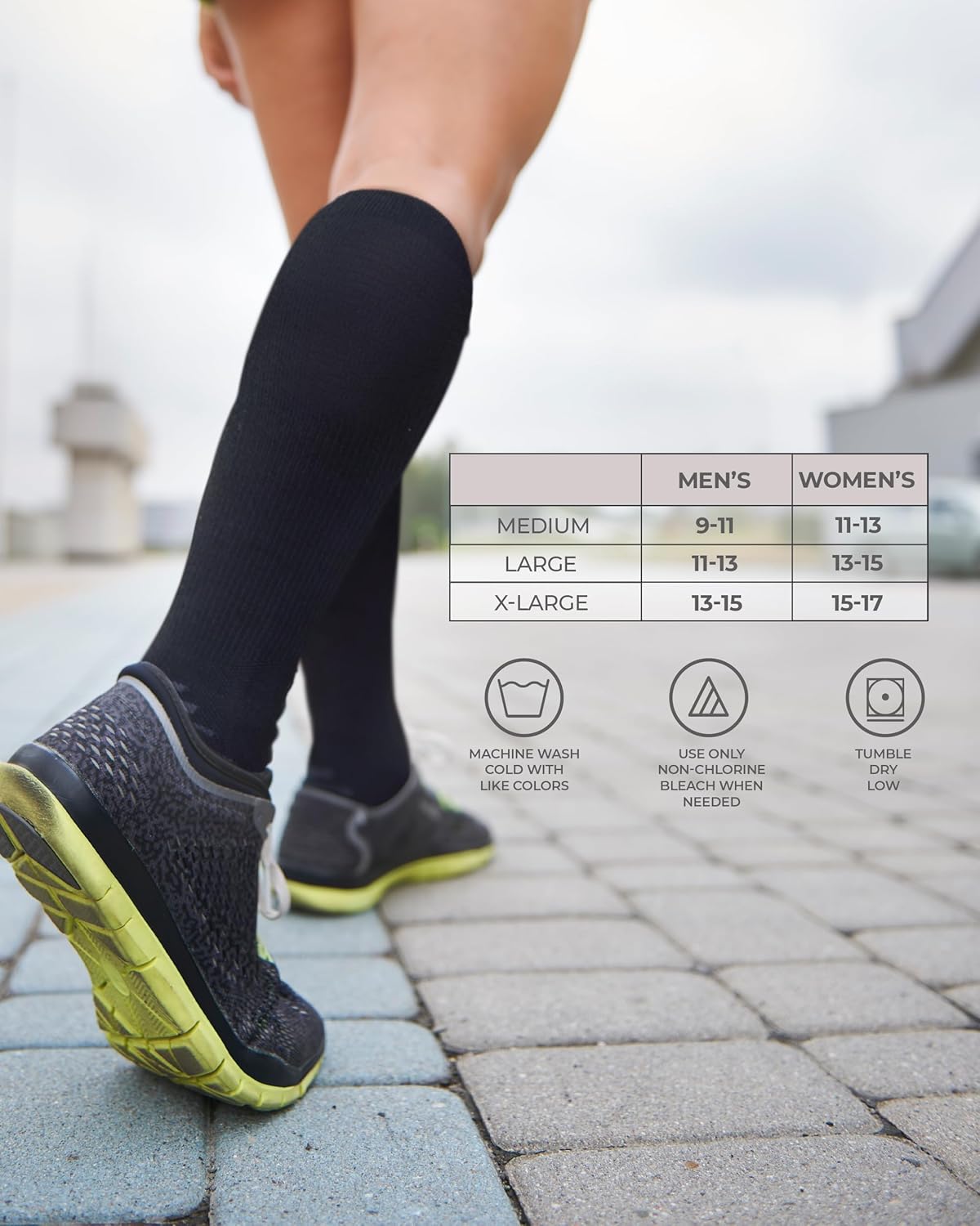 Pembrook Copper Compression Socks for Men - 20-30 mmHg | Ideal for Running, Hiking & Travel
