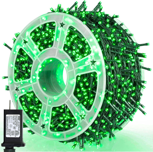 500 LED Christmas String Lights - 164 FT Waterproof RGB Fairy Lights with Remote & Timer for Indoor/Outdoor Holiday Decor