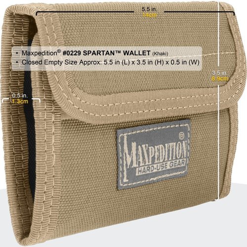 Maxpedition Spartan Wallet, Foliage Green