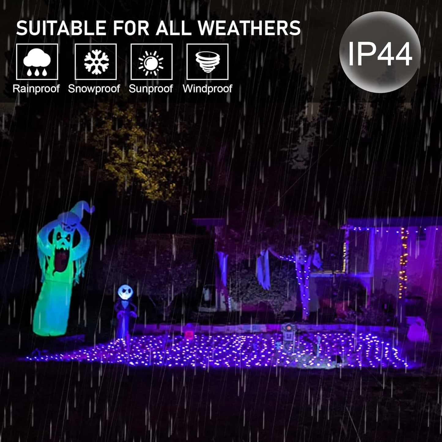 500 LED Christmas String Lights - 164 FT Waterproof RGB Fairy Lights with Remote & Timer for Indoor/Outdoor Holiday Decor