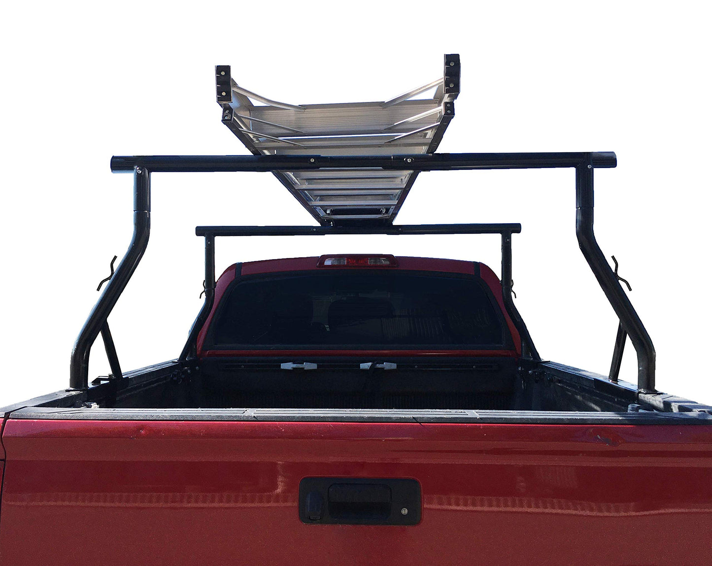 TMS 800LB Universal Pick Up Truck Ladder Rack Contractor Pick Up Rack Lumber Utility(US Patent NO. D843,922)
