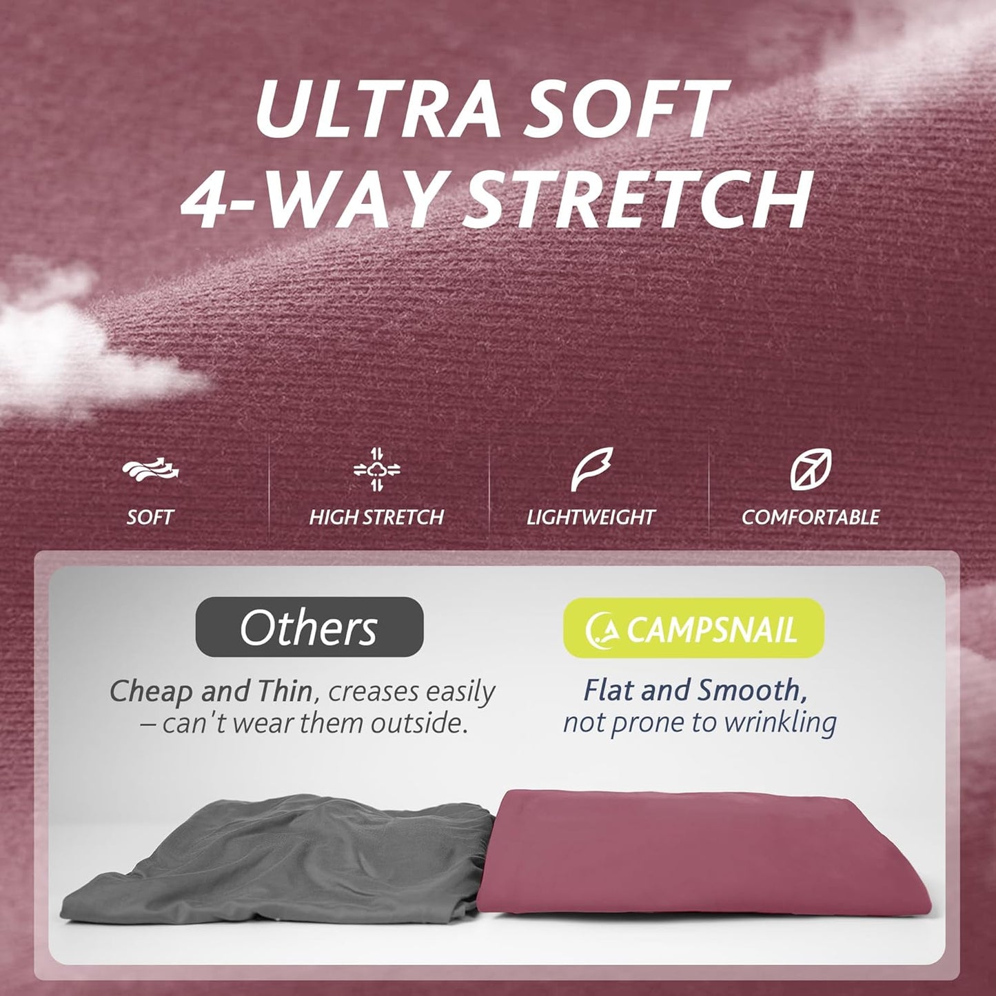 Skiennix Joggers for Women - Lightweight Comfy Sweatpants with Pockets | Perfect for Workout & Lounge