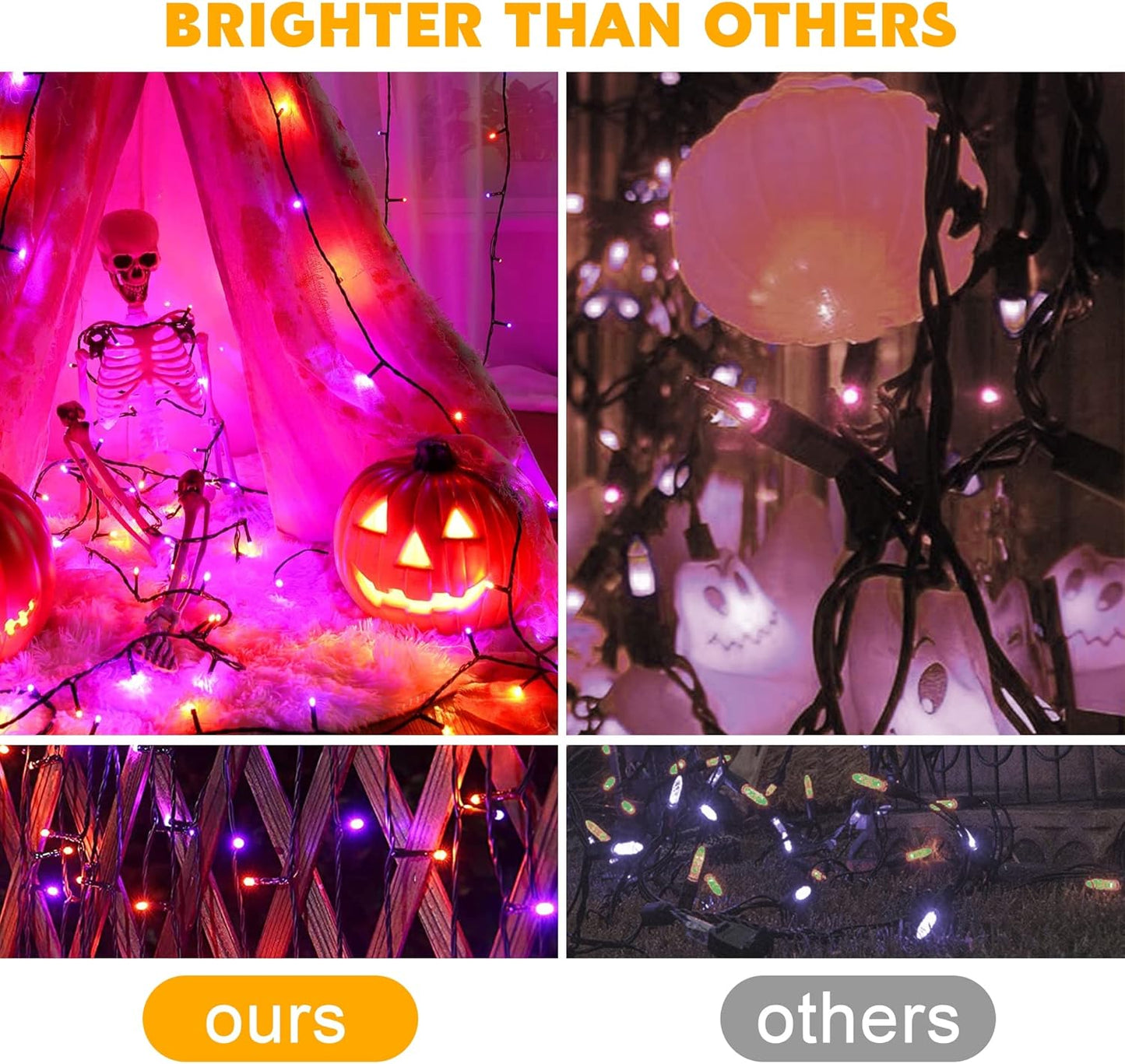 500 LED Christmas String Lights - 164 FT Waterproof RGB Fairy Lights with Remote & Timer for Indoor/Outdoor Holiday Decor