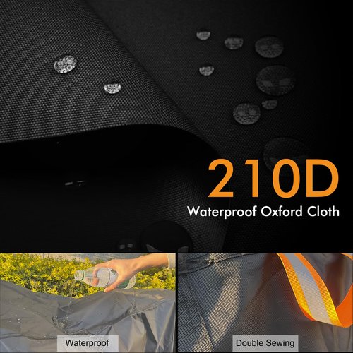 Bike Cover Waterproof Outdoor, Bicycle Cover Outdoor Storage Waterproof Protect from Rain Dust UV for Ebike Electric Bike Mountain Road Bike (XL for 1 Bike)