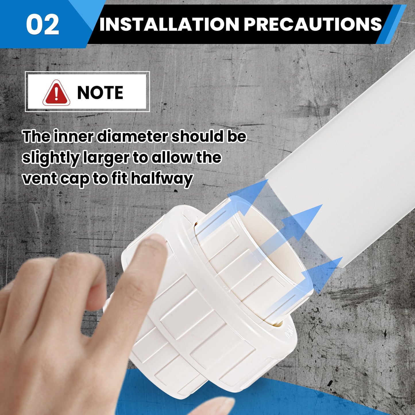 3/4“ Union Coupling Pipe Fitting (Socket x Socket), 4 Pcs Schedule 40 Heavy Duty Union Coupling Pipe Fitting for DIY PVC Creations.