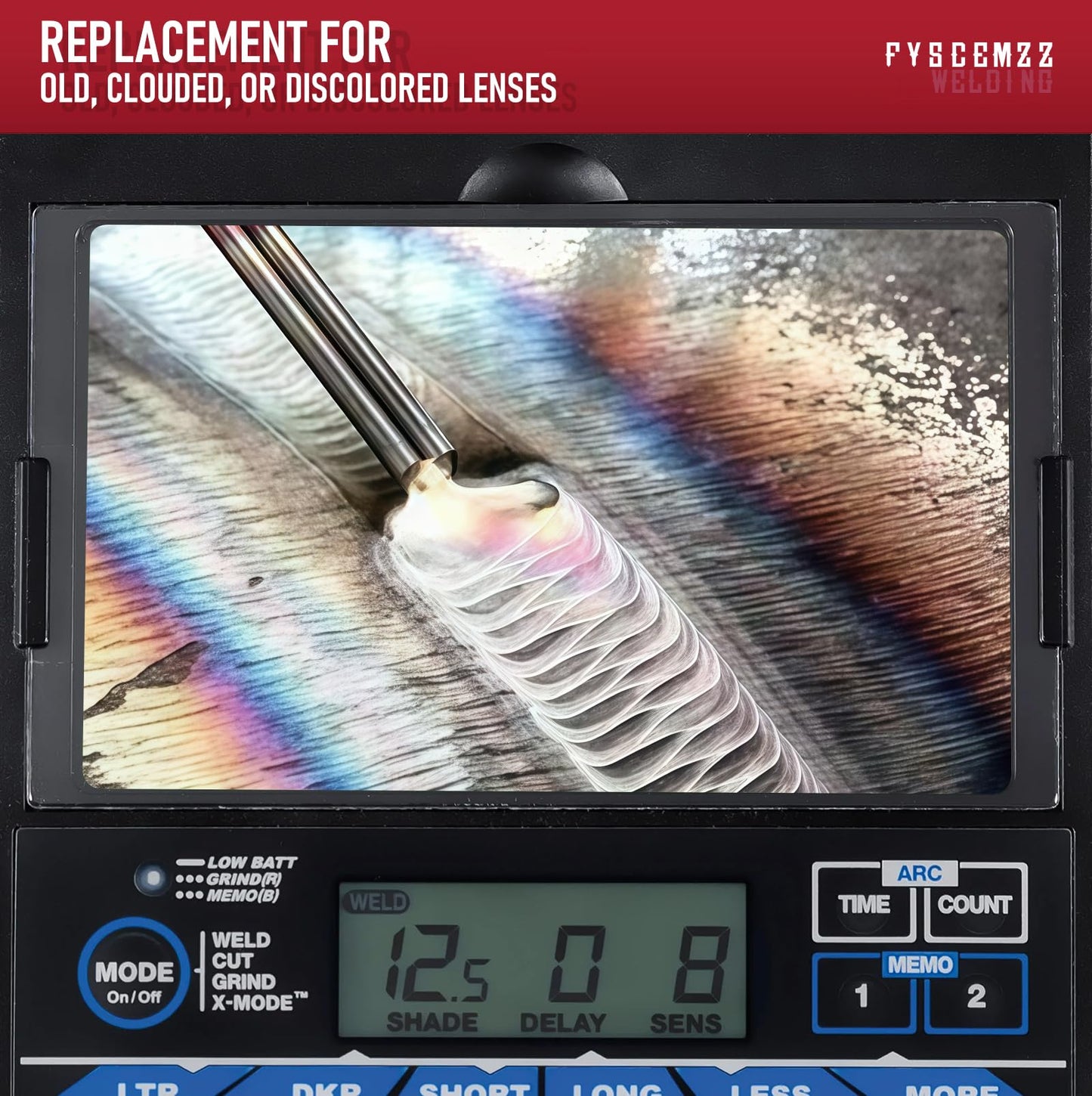 216327 4-3/16" x 2-1/2" Inside Lens Cover for Use with Elita, Digital Elita, T94 and Titanlem (10 Pack)