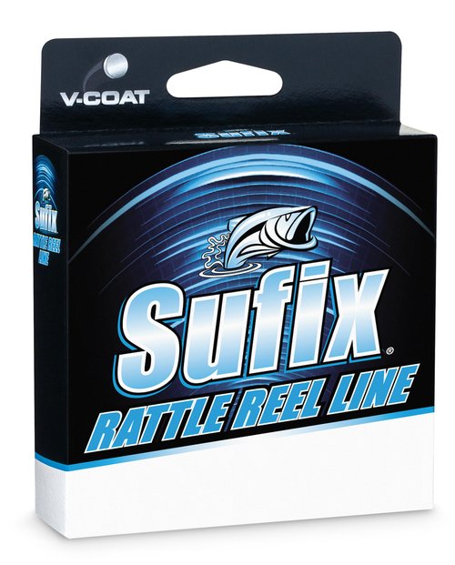 Sufix Rattle Reel V-Coat 30 lb Black