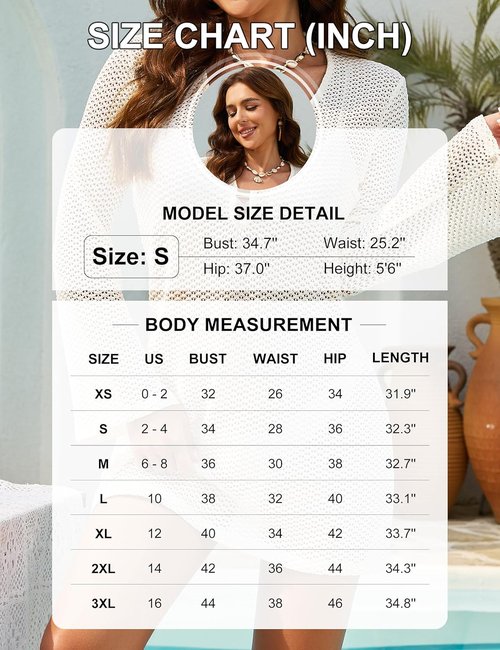 Blooming Jelly Beach Cover Up - Crochet Knit Swimsuit Dress for Women | Summer Hollow Out Design