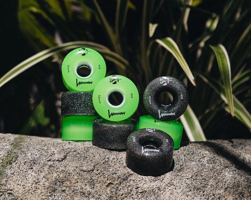 Luminous Wheels Luminous Quad Wheels Green 62mm 85A 4pk