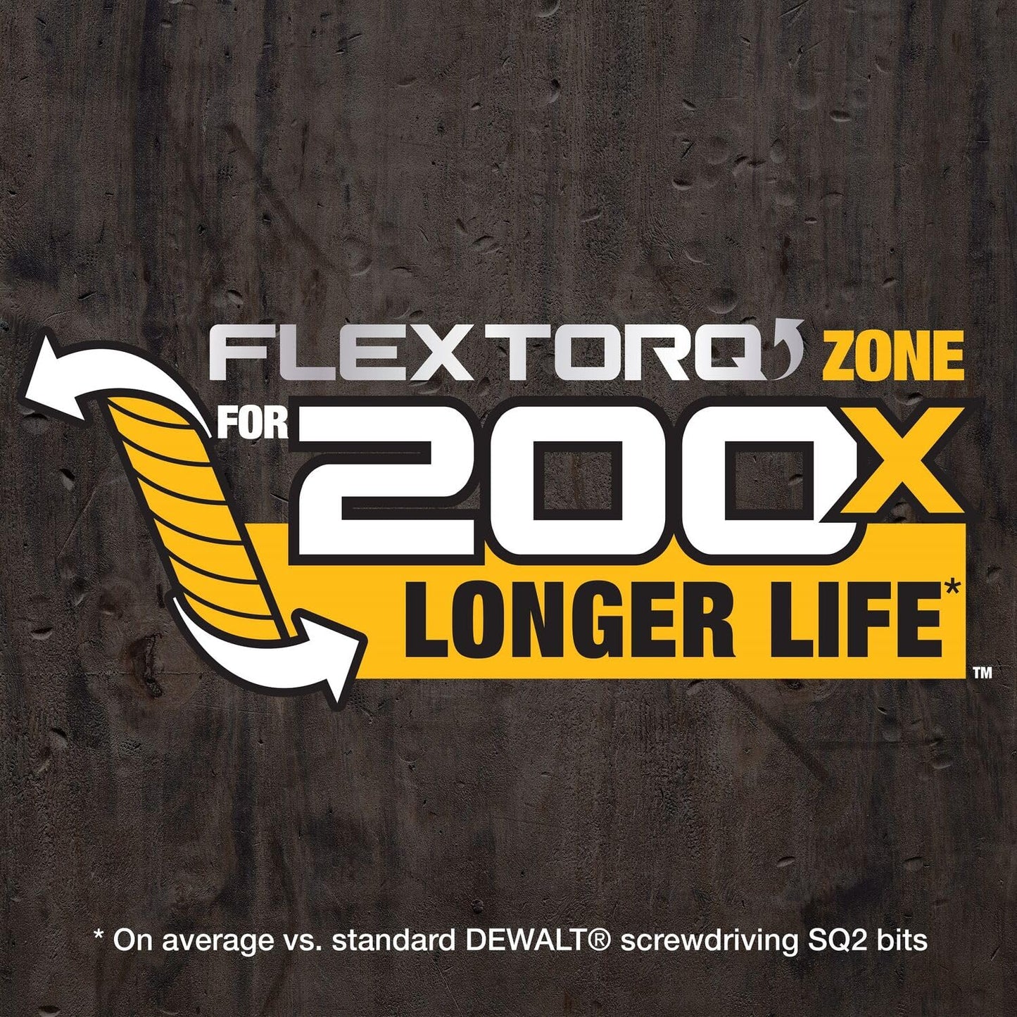 DW FLEXTORQ 5PK 3.5IN BITS FOR SQ2