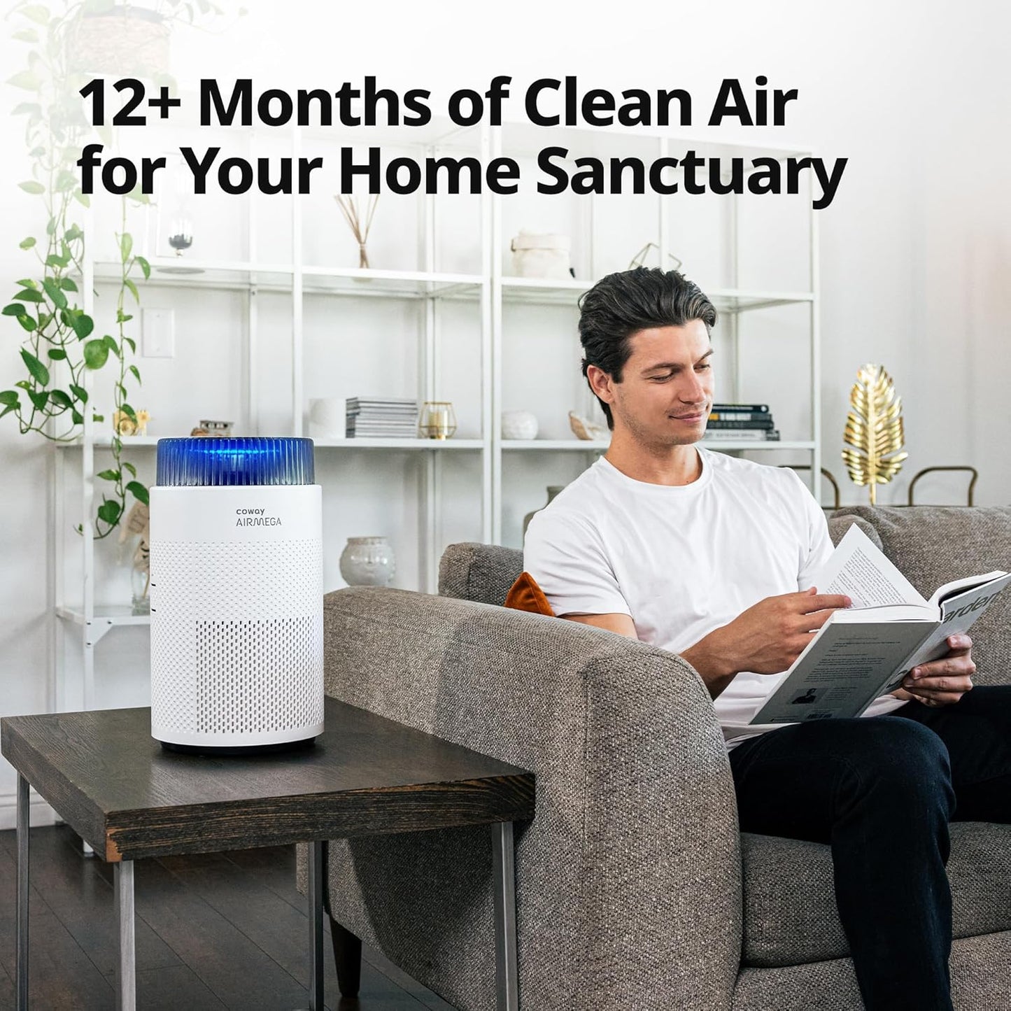 True HEPA Replacement Filter Set for Coway Airmega 100 Air Purifier - Deodorization Included