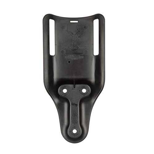 Safariland Slotted Cantable Universal Belt Loop, Low Ride for 2.25" Belt, Plain Black