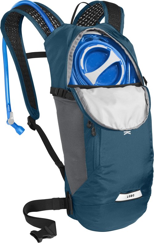 CamelBak Lobo 9 Bike Hydration Backpack Moroccan Blue/Black, 70oz