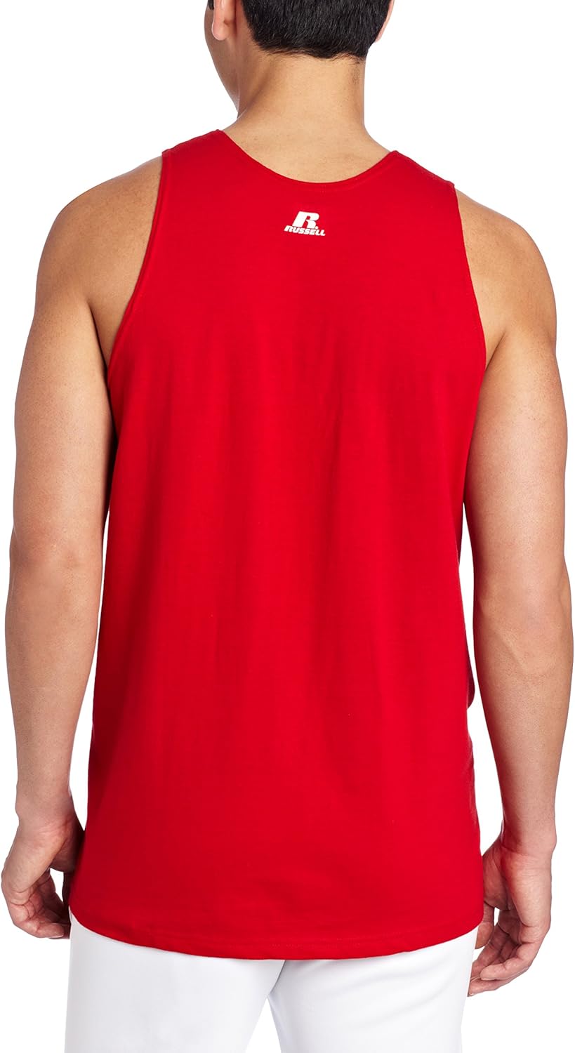 Russell Athletic Men's Cotton Tank Top - Comfortable & Stylish Casual Wear | Perfect for Summer