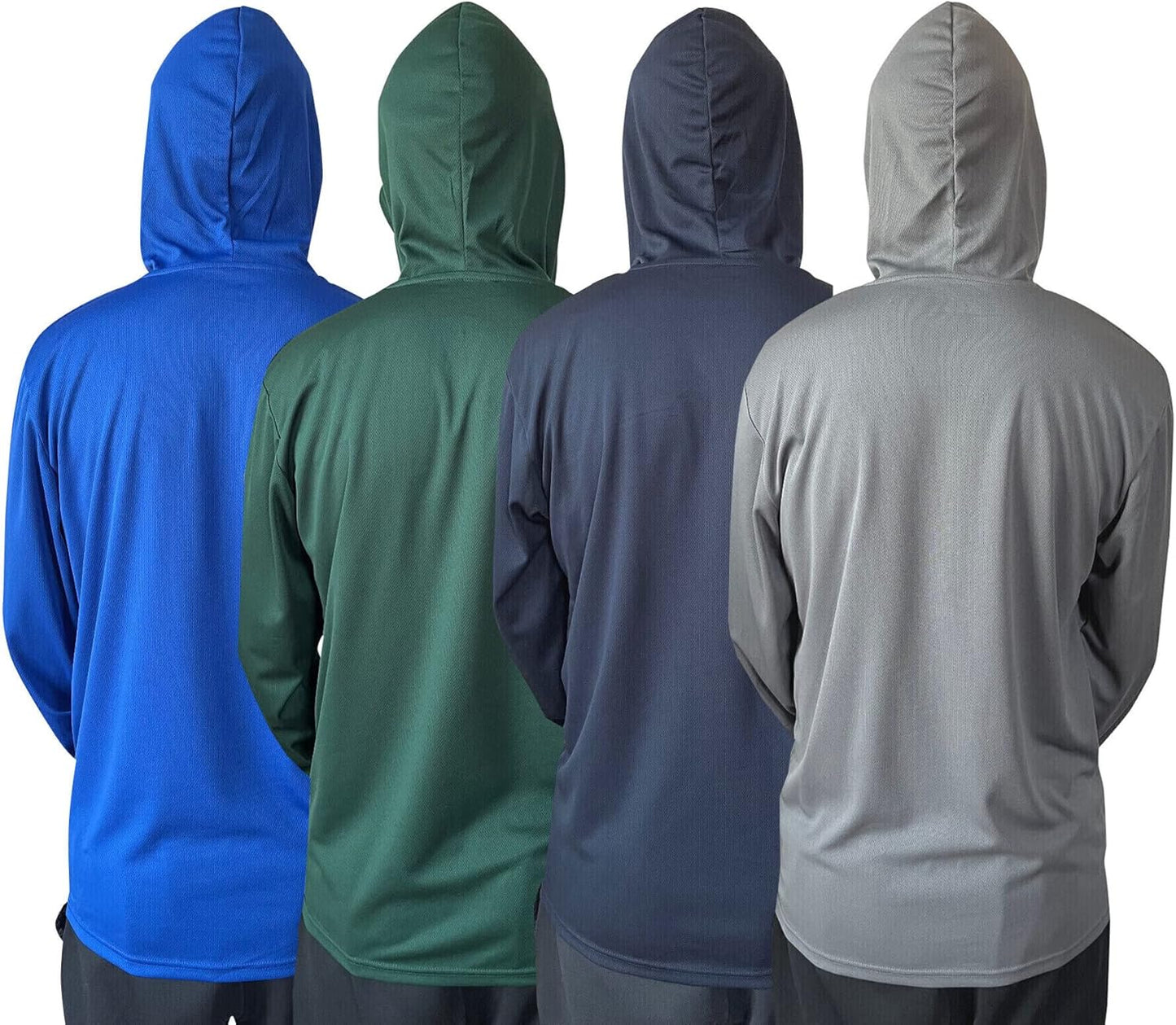 Skiennix UPF 50+ Sun Protection Long Sleeve T-Shirt - Breathable Workout Tee with Hood