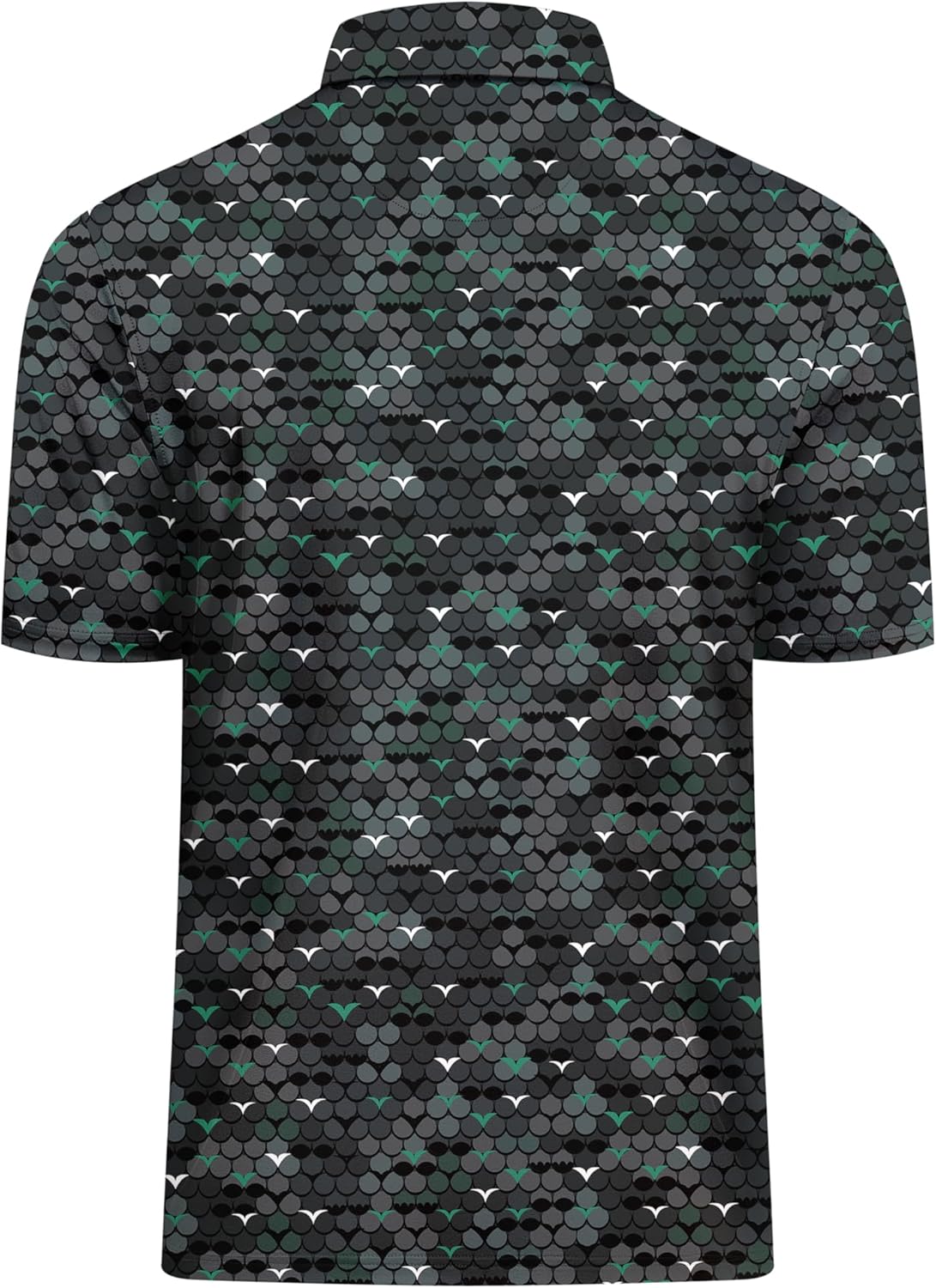 SWISSWELL Men's Performance Golf Shirt - Moisture-Wicking Short Sleeve Design for Comfort