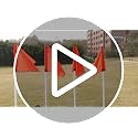 5 ft Soccer Corner Flags Set of 4 - Portable Agility Training Poles
