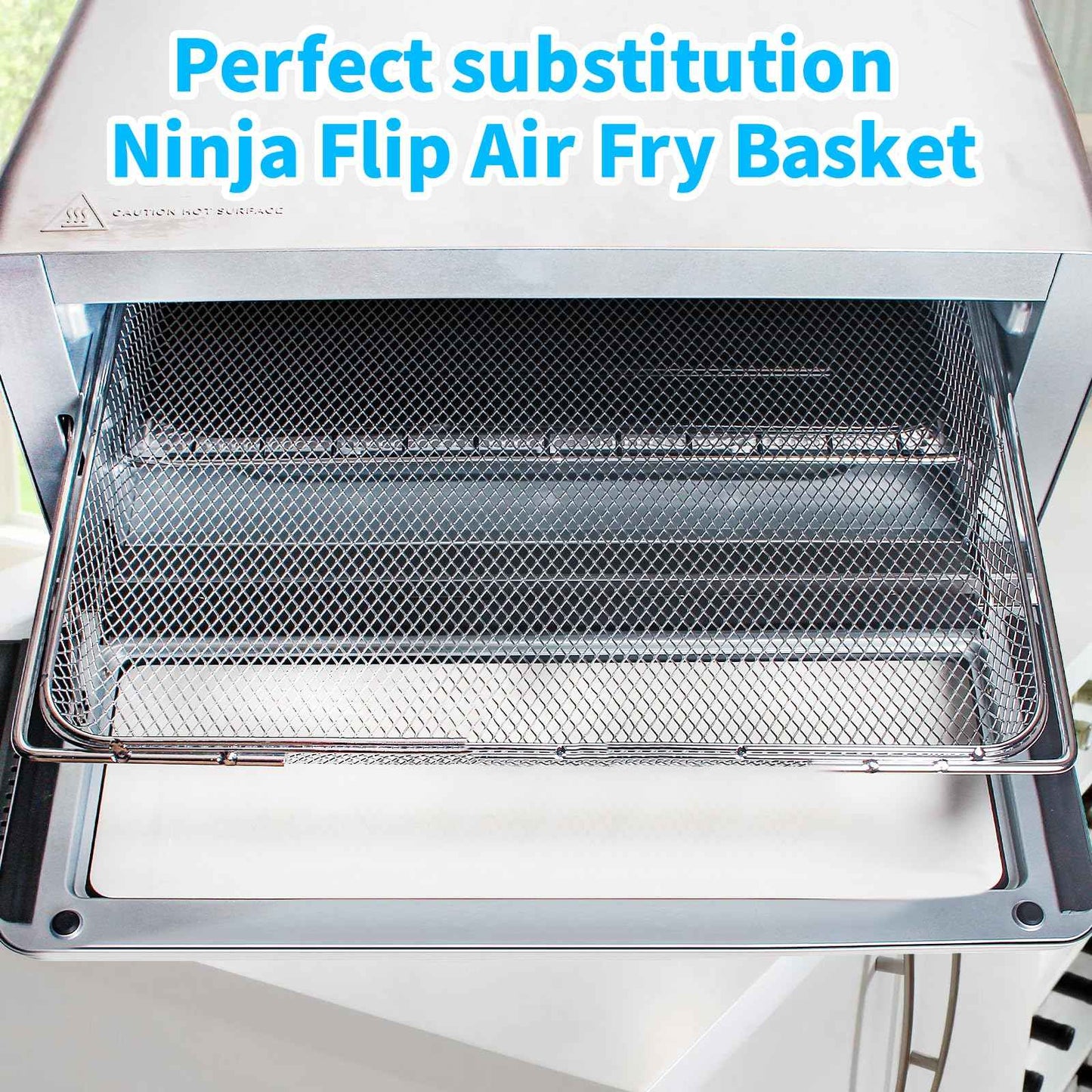 Air Fryer Oven Basket Replacement for Ninja SP151 8-in-1 Flip Air Fryer Oven, Mesh Basket,Air Fryer Accessories for Ninja Flip Foodi Air Fry Toaster