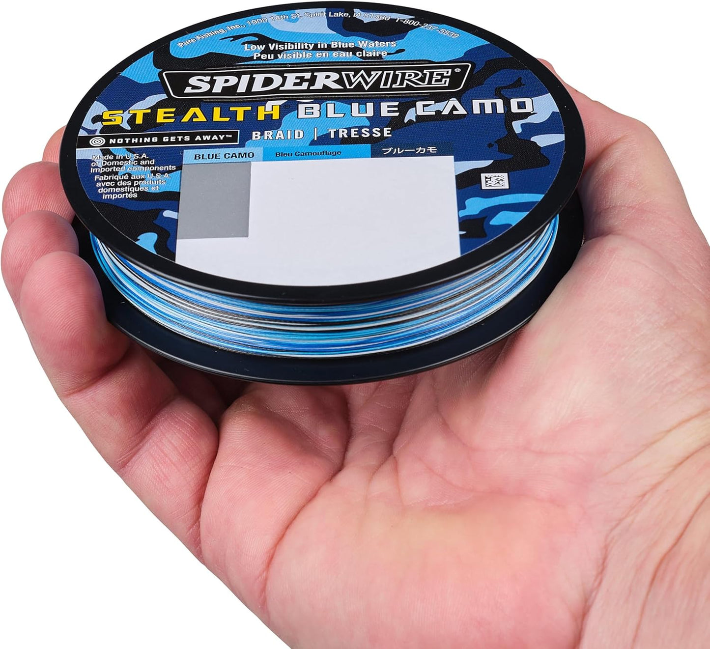 SpiderWire Stealth Braid Fishing Line - Durable, High Sensitivity, 150 Yards, Green Color
