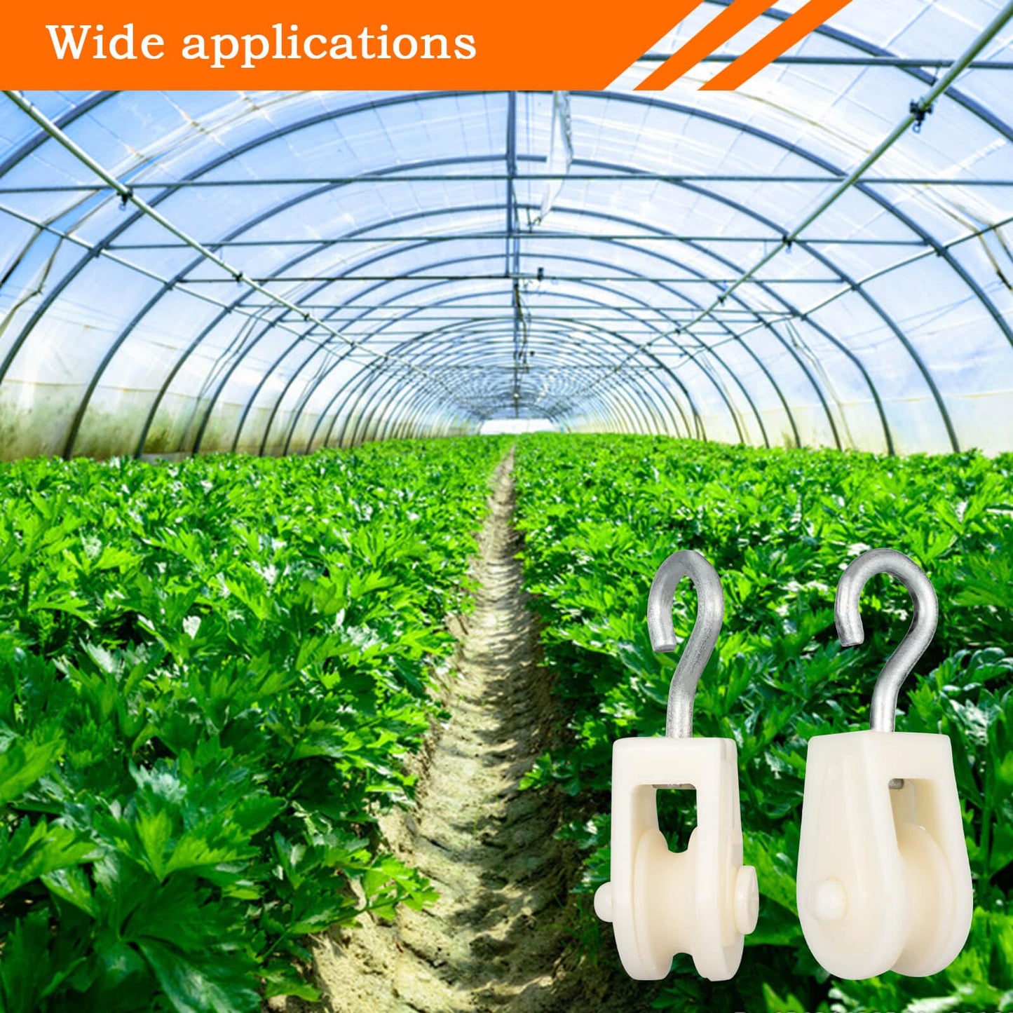 Plastic Pulley mini for Wire Amateur Radio Loop Antennas, DIY School Pulley Frame Project, Small Light 10PCS