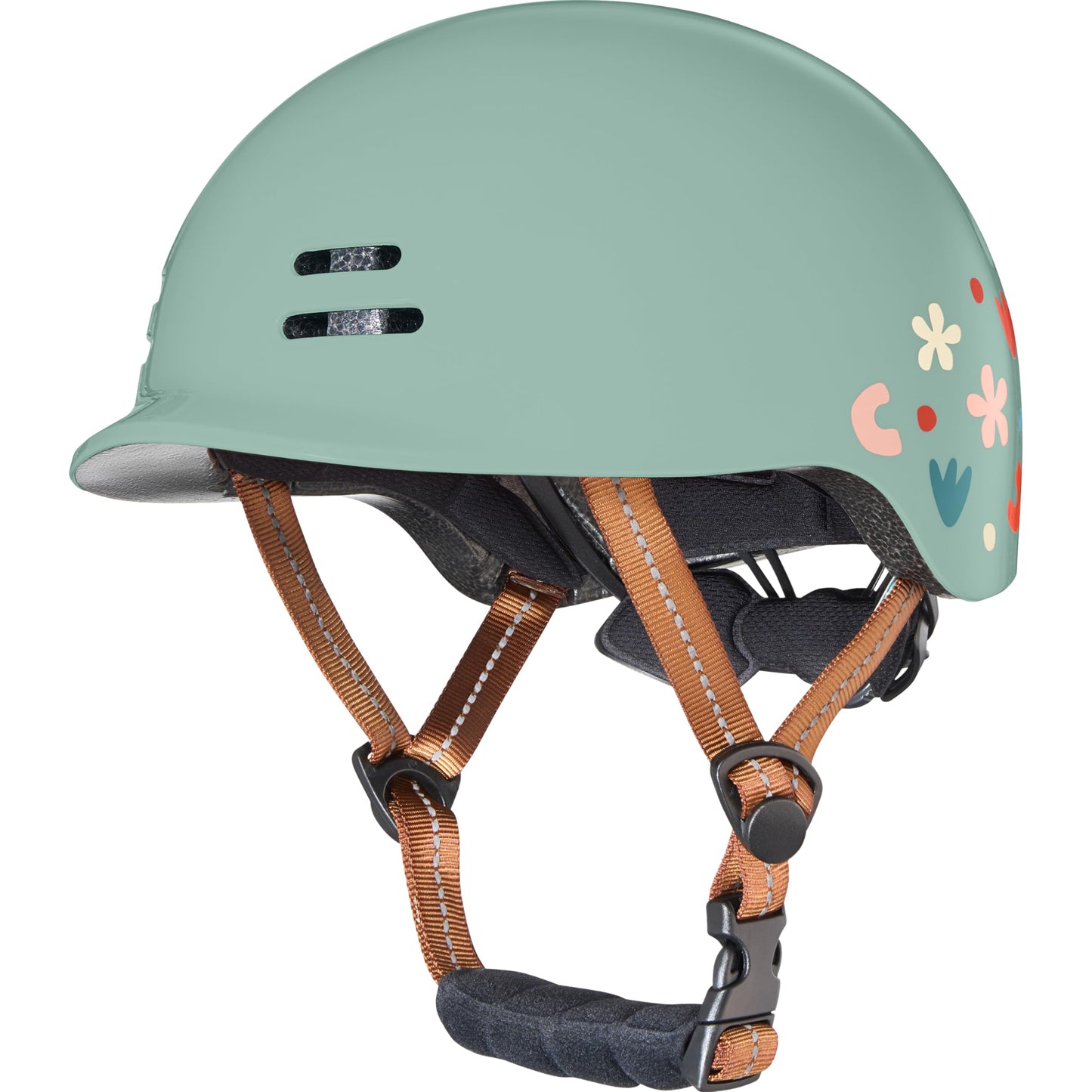 Retrospec Remi Kids Bike Helmet with Built-in Sun Visor - Adjustable Youth & Toddler Safety Gear for Cycling, Skating & Scooters - 11 Air Vents, Washable Padding & Reflective Straps