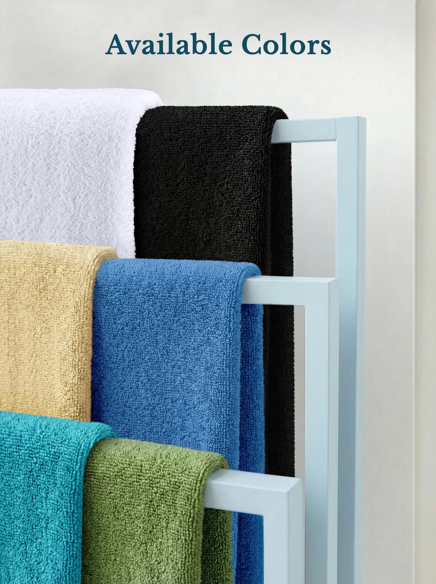 Utopia Towels 4 Pack Premium Bath Towels Set, 27 by 54 Inches, 100% Ring Spun Cotton 600GSM, Lightweight and Highly Absorbent Quick Drying Towels, Perfect for Daily Use, Electric Blue