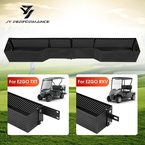 JY PERFORMANCE Golf Cart Front Inner Basket Compatible with EZGO TXT & RXV, Club Car DS & Precedent Golf Cart Storage Tray