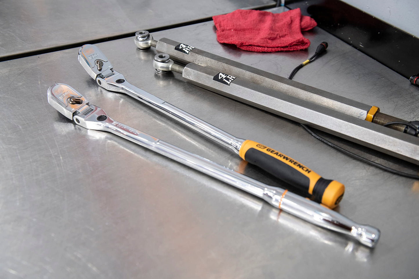 GEARWRENCH 1/2" Drive 120XP Locking Flex Head Ratchet with Cushion Grip - 81375