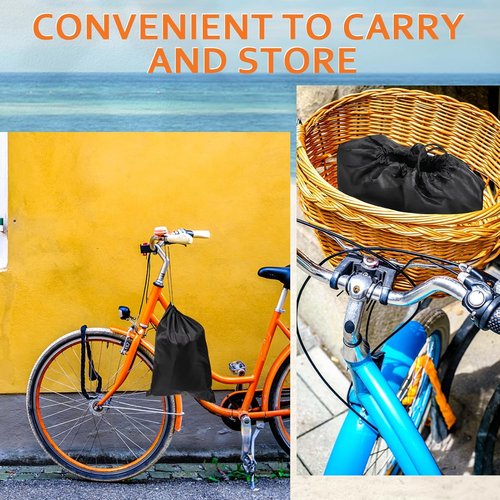 Bike Cover - 300D Oxford Waterproof Heavy Duty Bicycle Protection | Reflective Strips & Storage Bag