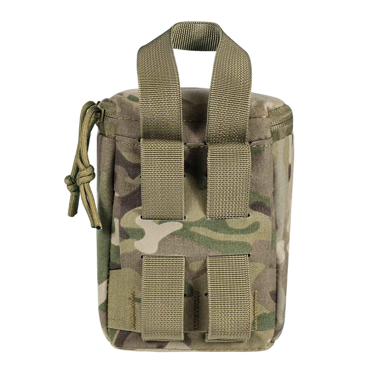 Lonloke Tactical NVG Pouch,MOLLE Night Vision Carrying Case,Soft Padded Multi-Purpose Utility Pouches. (MC)